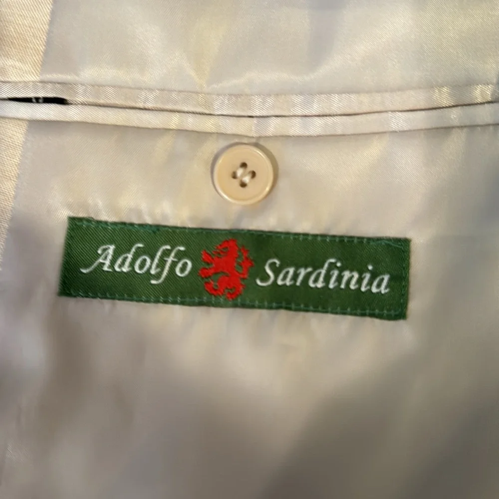 Adolfo‎ Sardinia sport jacket size Medium